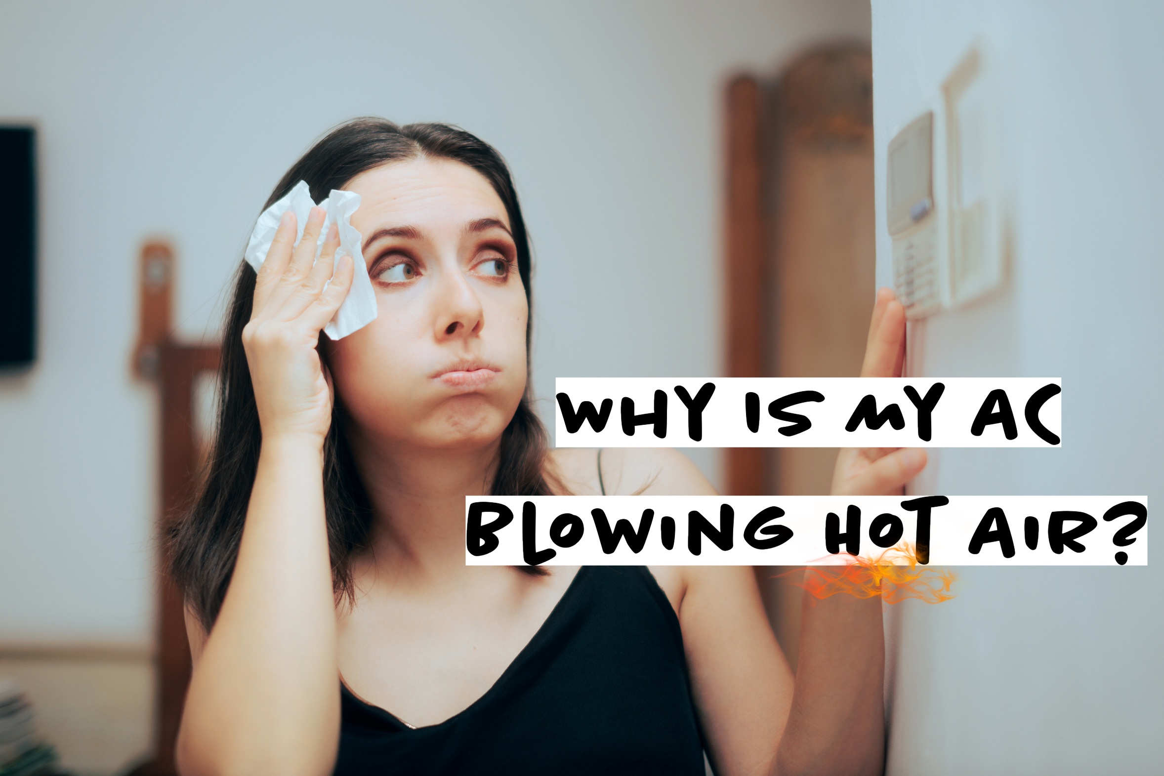Why is my AC blowing hot air?